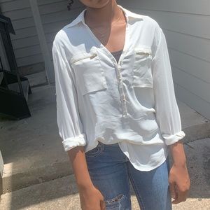Cute White blouse
